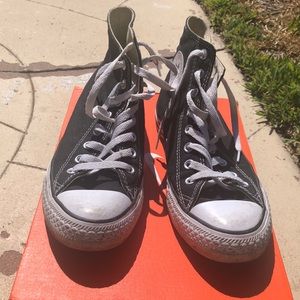Black & White Converse High Tops